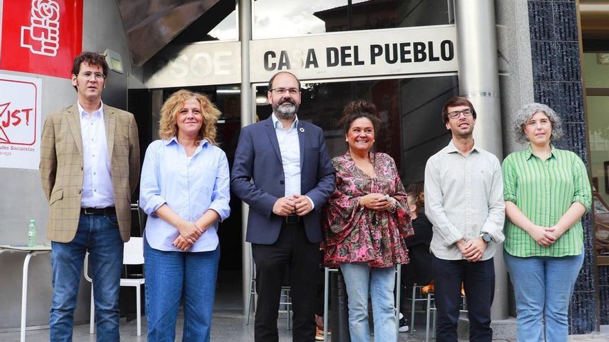 Concejales socialistas de la Corporación de Torrelavega.