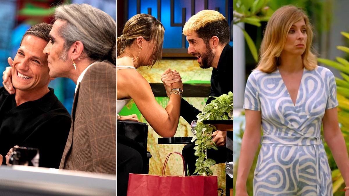 Gotzon Mantuliz y Mario Vaquerizo en 'El Hormiguero', Paula Badosa con Broncano en 'La Revuelta' y Sandra Barneda en 'La isla de las tentaciones'