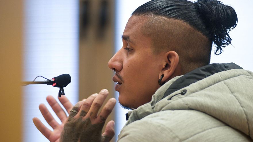 Carlos B.C en el juicio en el que está acusado de matar y descuartizar a su pareja