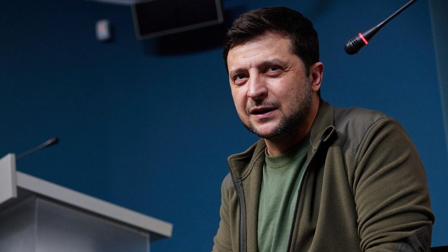 El presidente de Ucrania, Volodimir Zelenski