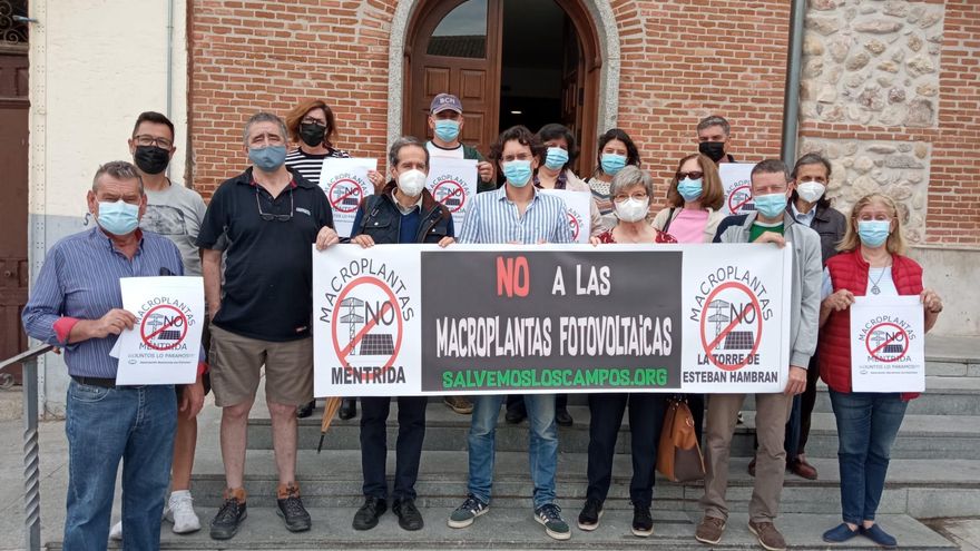 Convocan la primera manifestación en Méntrida contra las macroplantas fotovoltaicas