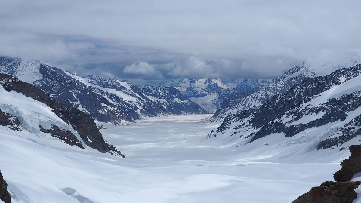 Glaciar Aletsch.