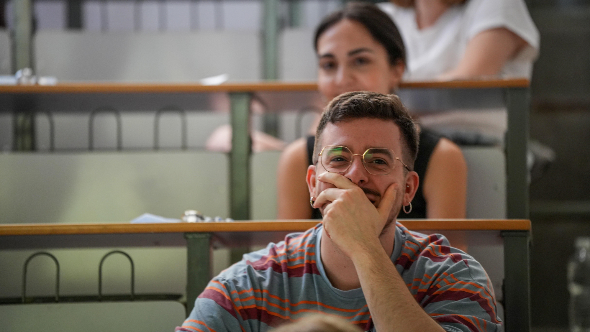 Inicio de la prueba escrita de las oposiciones al cuerpo de Secundaria, de Música y Artes Escénicas y Especialistas en Sectores Singulares de Formación Profesional