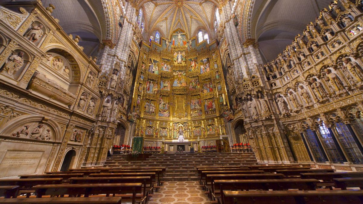La catedral de Toledo incorpora una nueva pintura del artista 'Santos de Cuenca'
