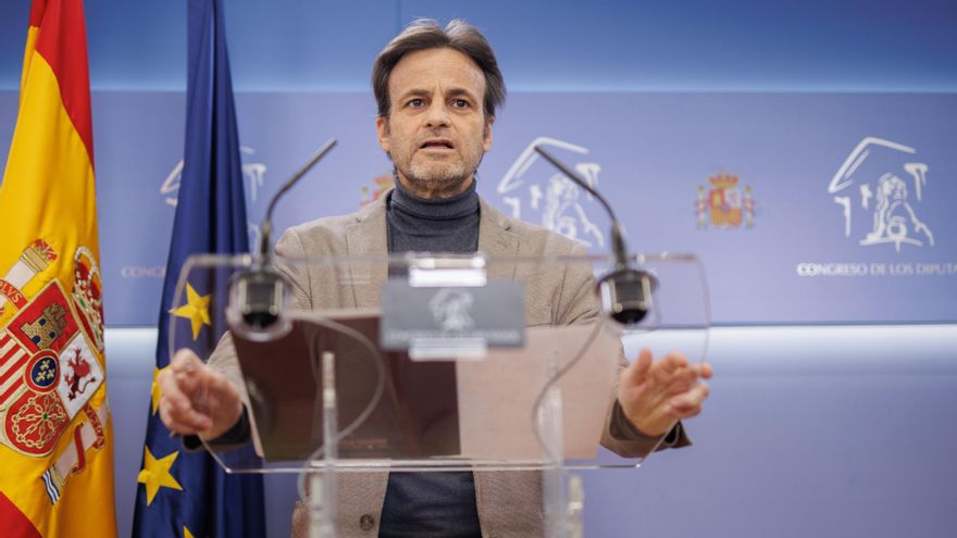 El presidente del grupo parlamentario de Unidas Podemos en el Congreso, Jaume Asens.