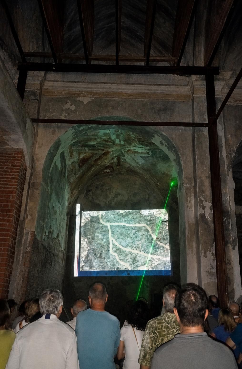 Visita nocturna llevada a cabo en Cogolludo
