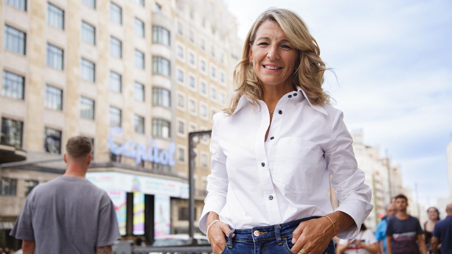 Yolanda Díaz: “Quiero un acuerdo con las distribuidoras para topar los precios de alimentos básicos como el pan, la leche o los huevos”