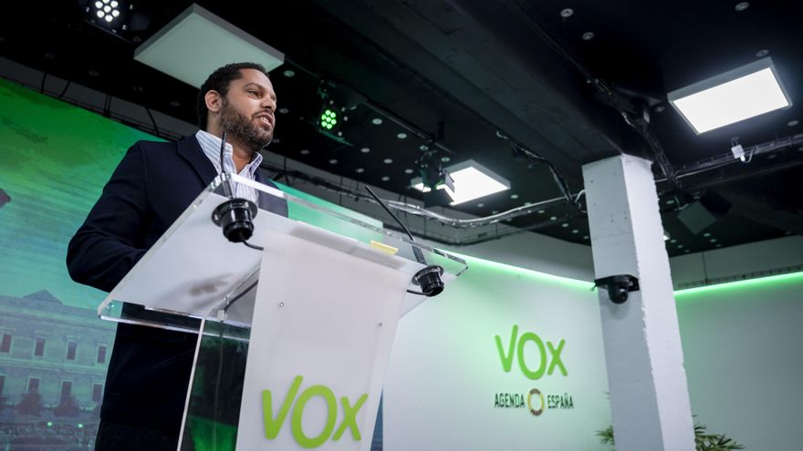 El secretario general de Vox, Ignacio Garriga