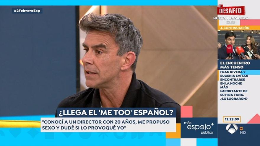 Alonso Caparrós cuenta en Antena 3 la propuesta sexual que le hizo un director de cine: "Era una situación de poder"