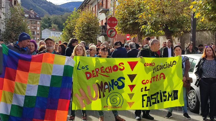 Vecinos de las cuencas mineras muestran su rechazo a los discursos "xenófobos y racistas" de la ultraderecha