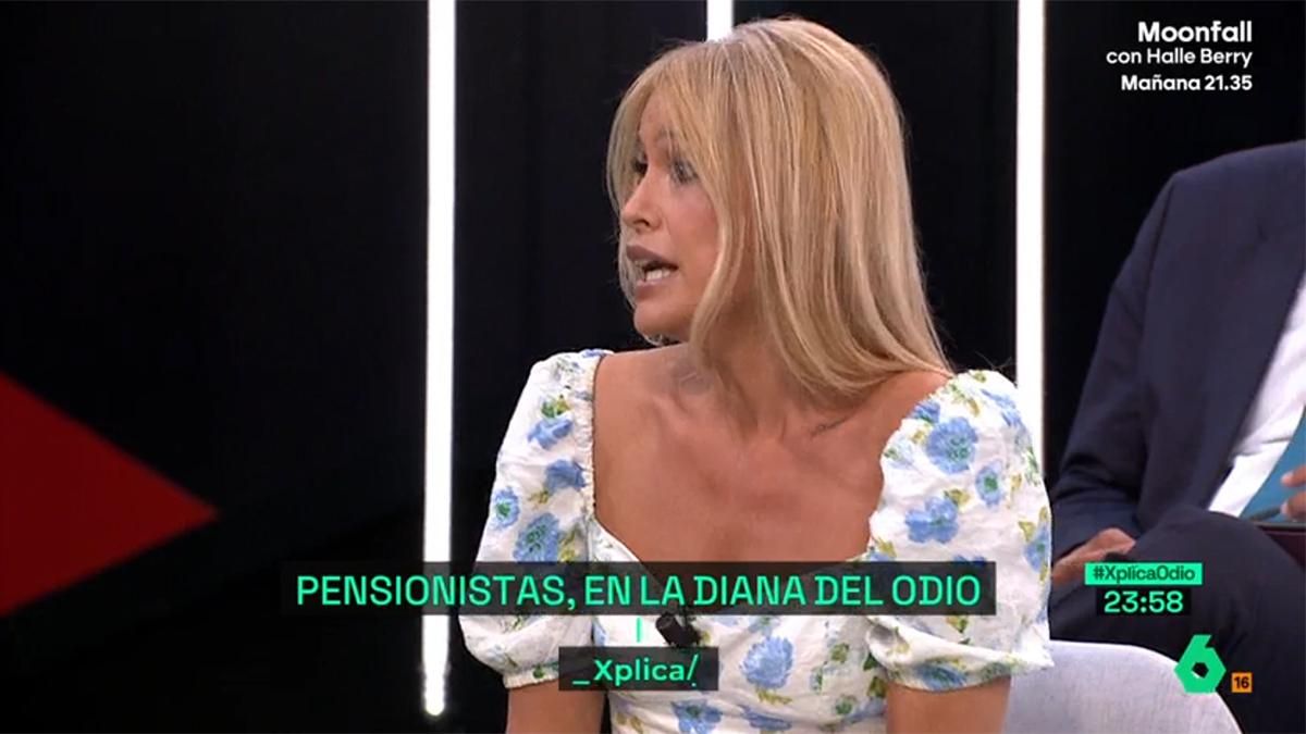 Afra Blanco, en laSexta: "Vamos a tener pensiones no por los cojones de unos, sino por los ovarios de todas"
