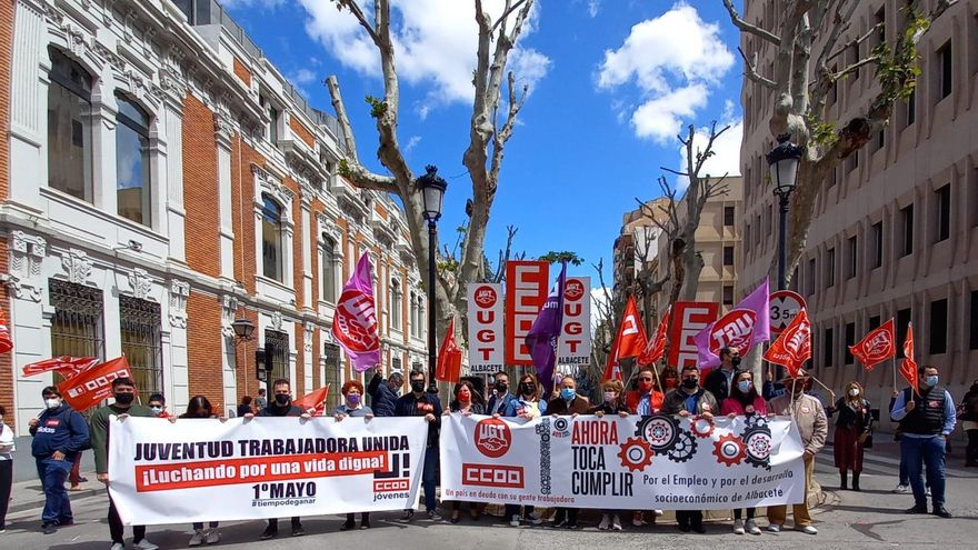 Manifestación en Albacete