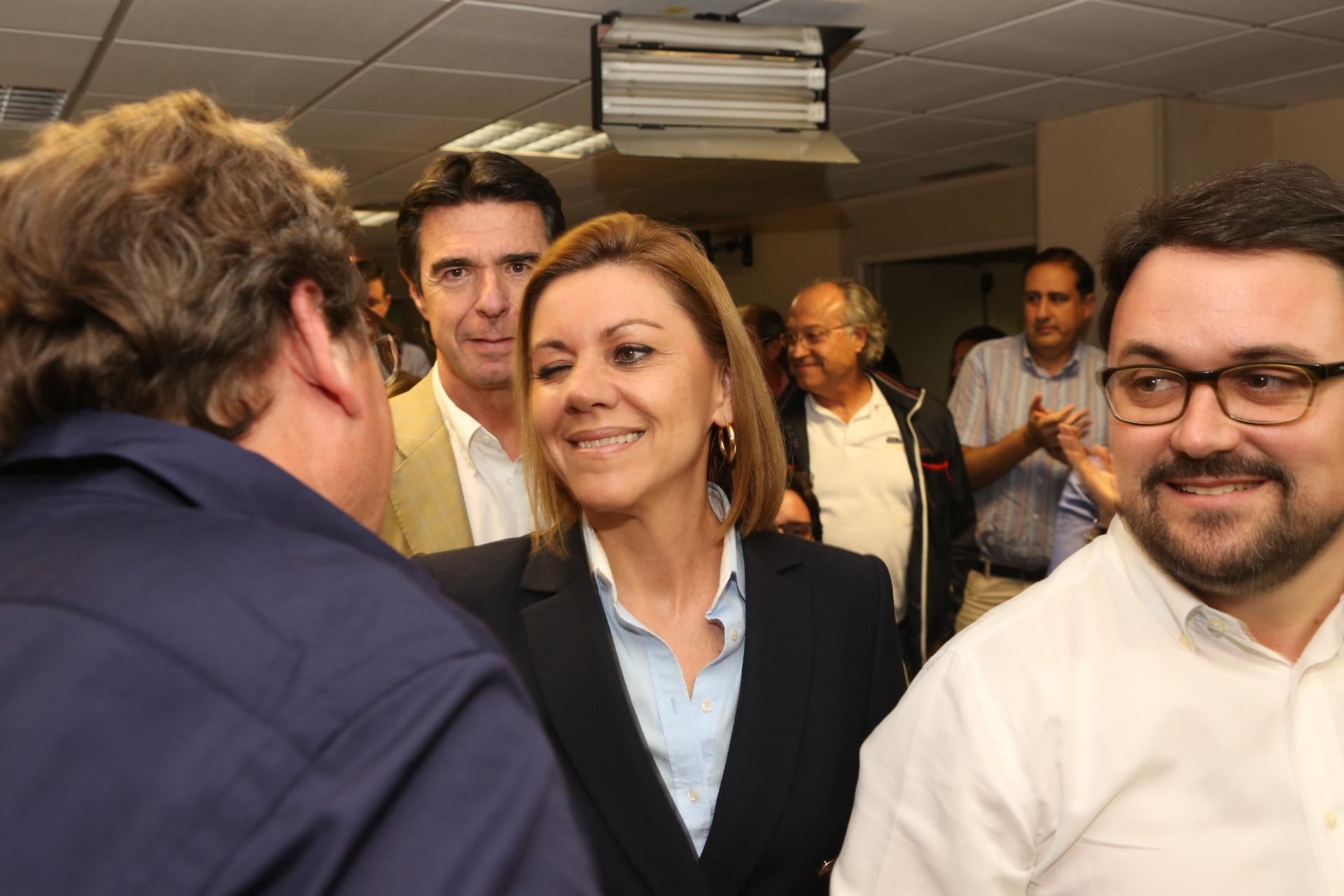 Imágenes de la sucesión de José Manuel Soria por Asier Antona.al frente del PP de Canarias. (Alejandro Ramos).