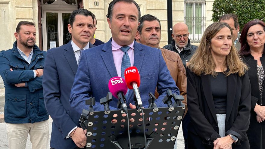 El presidente de Vox en las Cortes de Castilla-La Mancha, David Moreno.