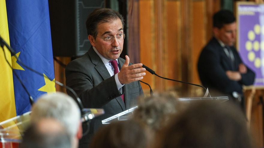 - El ministro de Exteriores, Jose Manuel Albares. EFE/Pablo Garrigós