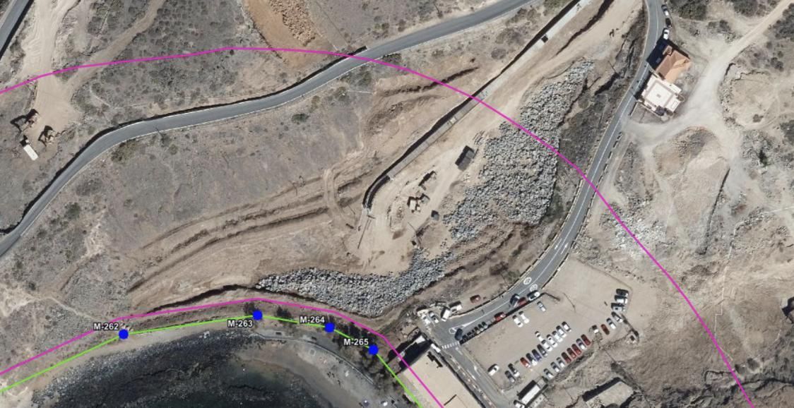Figura 2. Sistema de drenaje que viabiliza la ejecución de la urbanización Cuna del Alma ejecutado en ZS.