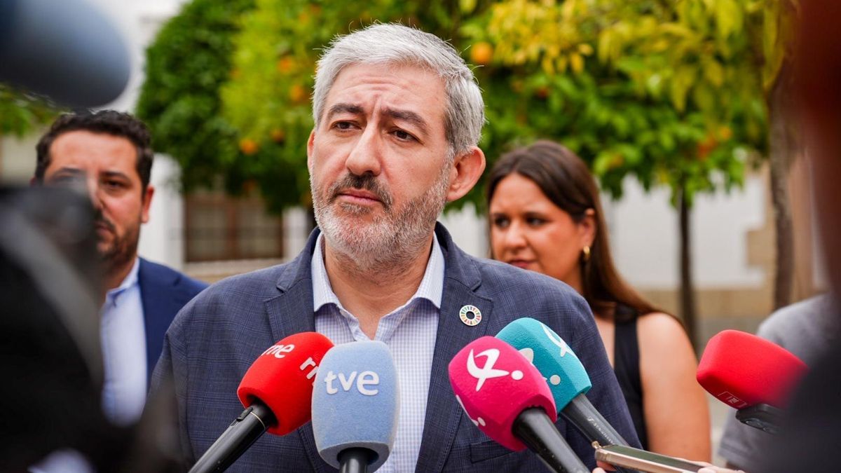 El portavoz de Cultura del PSOE en la Asamblea de Extremadura, José Ramón Bello