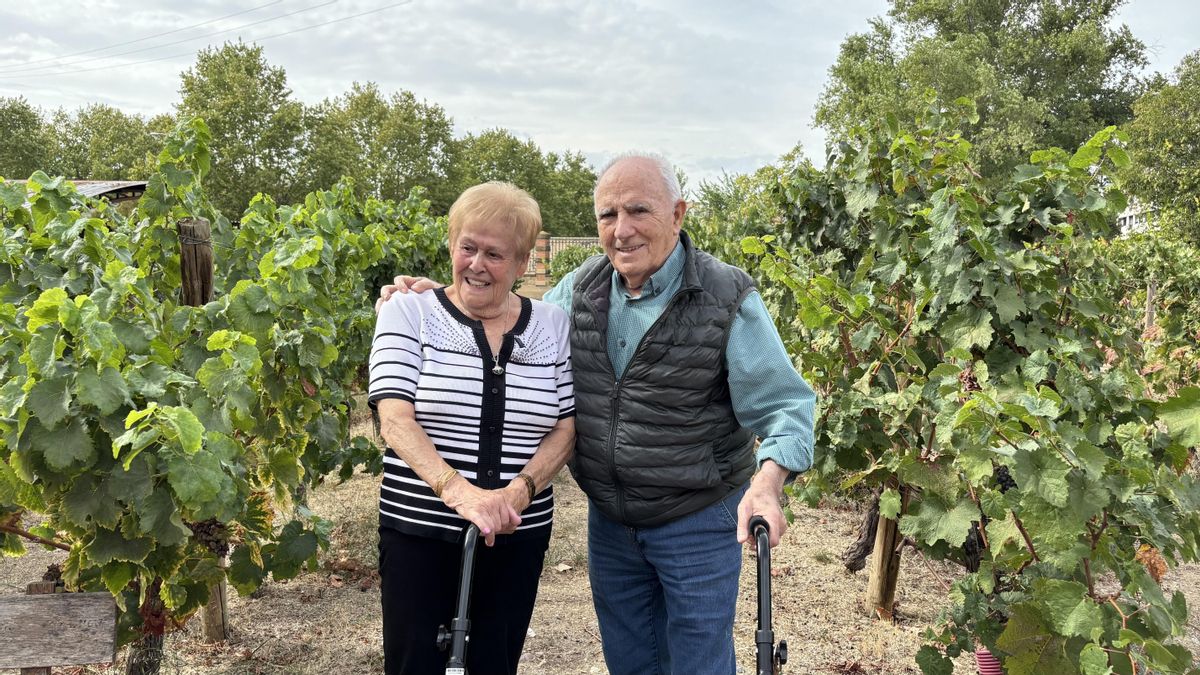 Valentina y Victoriano, por primera vez en una viña