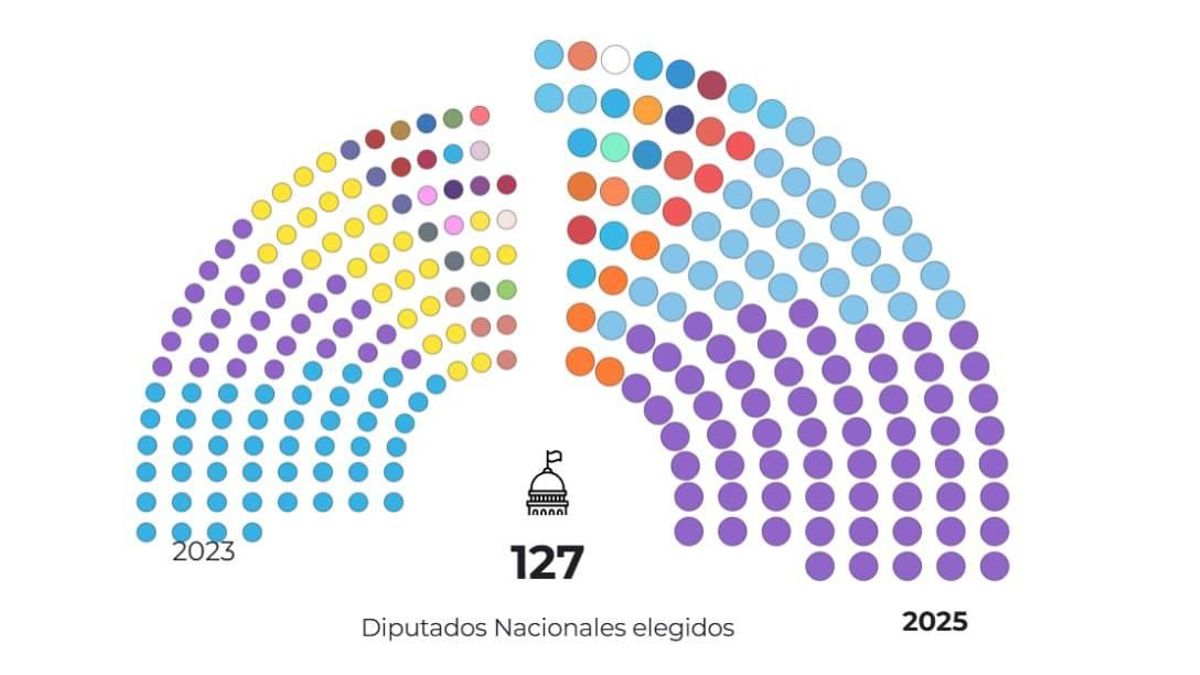 Cómo queda conformado el Congreso después de las Elecciones Legislativas