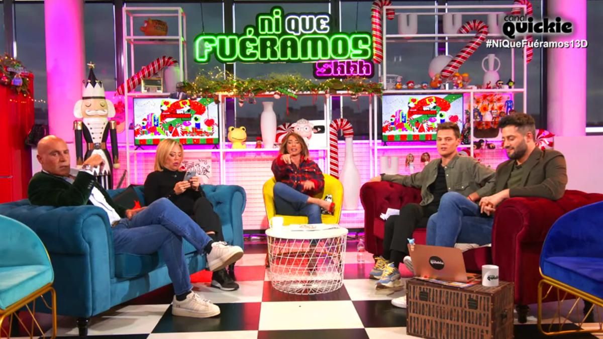 Gonzalo Vázquez, en su primer día en 'Ni que fuéramos'