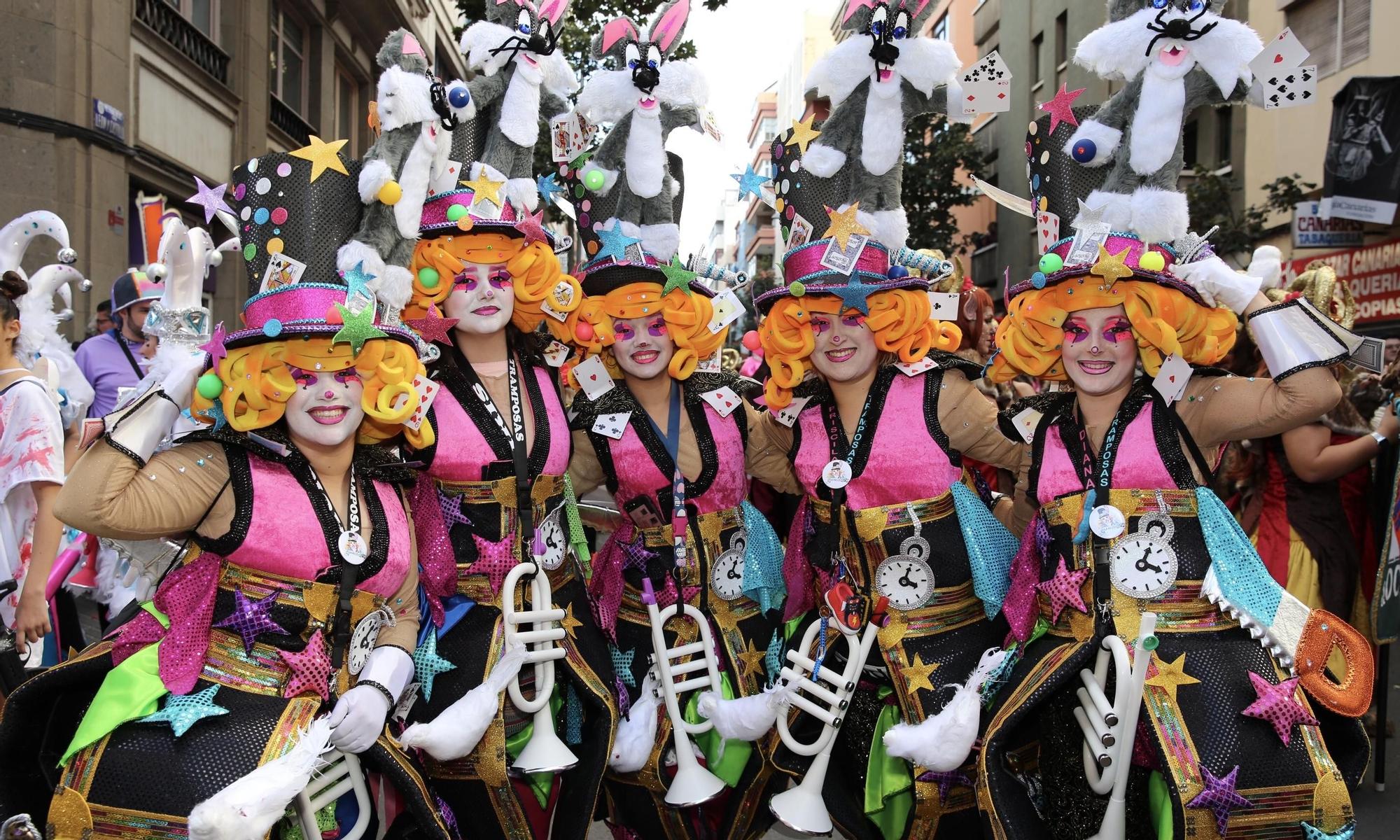 Cabalgata del Carnaval de la Magia de Las Palmas de Gran Canaria. (ALEJANDRO RAMOS)