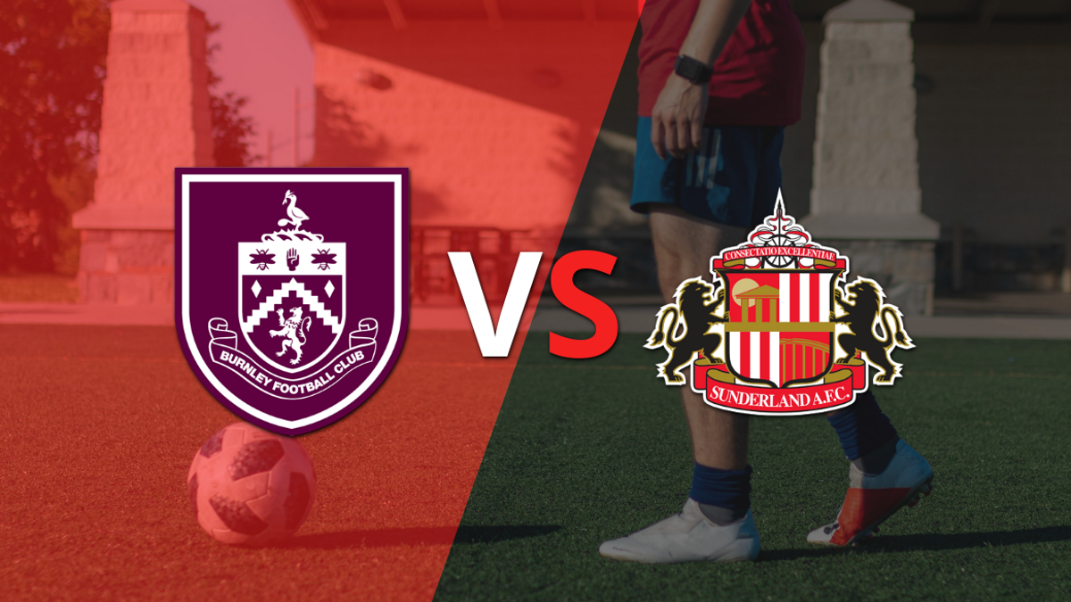 Con dos goles, Burnley se impuso a Sunderland en el estadio Turf Moor
