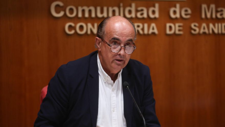 El viceconsejero de Salud Pública y Plan COVID-19 de la Comunidad de Madrid, Antonio Zapatero.