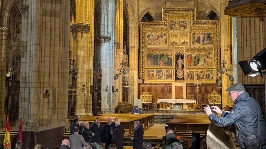 Ocho años y 11 millones para restaurar vidrieras y el pórtico de la Catedral de León