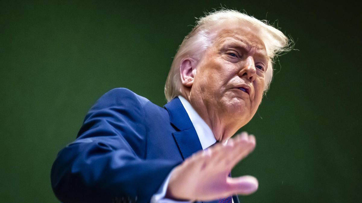 El presidente Donald Trump en el Foro Económico de Davos, en Suiza, el 22 de enero de 2026.