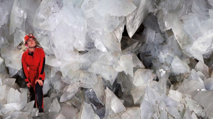 La cueva de cristales gigantes que se visita dentro de una mina de Almería