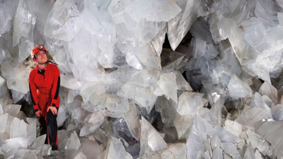 La cueva de cristales gigantes que se visita dentro de una mina de Almería