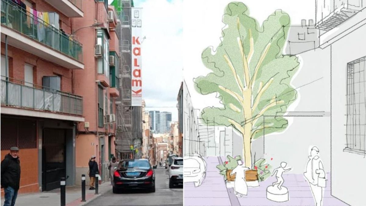 Paseo vecinal para conocer la propuesta de eje verde en la calle Berruguete