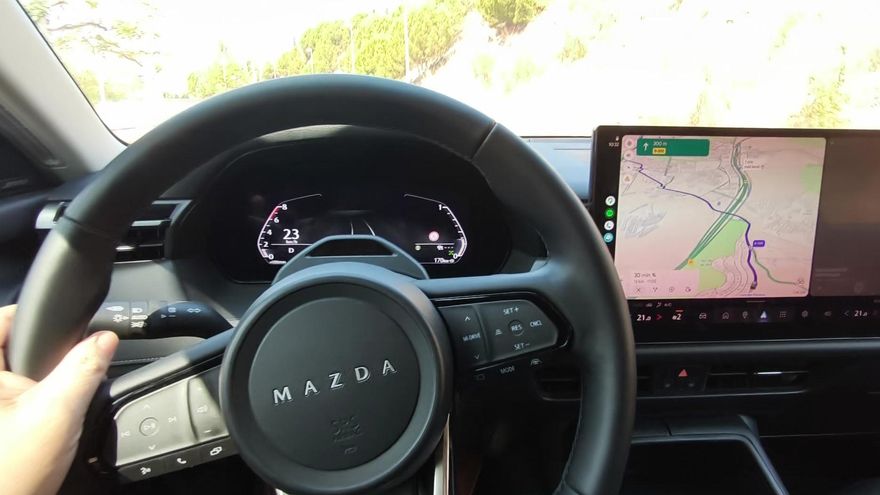 Puesto de conducción del Mazda CX-5