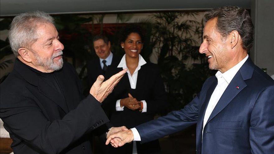 Lula y Sarkozy conversaron sobre crisis mundial e inmigrantes en Europa
