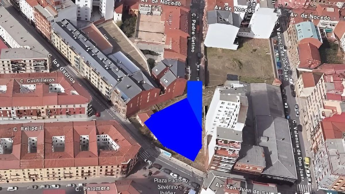 León desbloquea las expropiaciones para abrir una calle que comunique los barrios de San Mamés y La Palomera