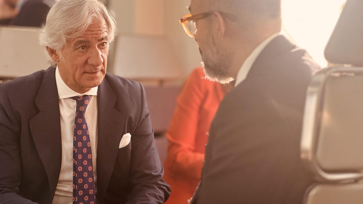 Óscar Gómez, de Renfe, y Pedro Marco, de Adif