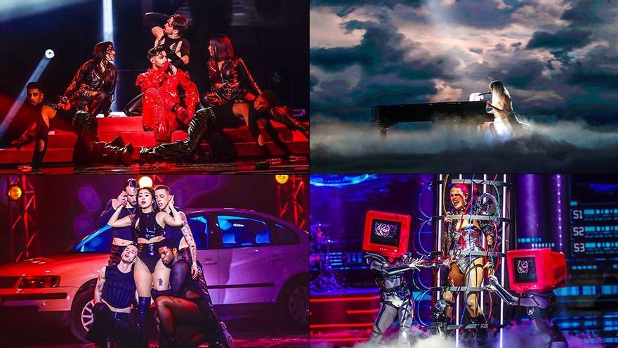 Benidorm Fest 2023: Agoney, Alice Wonder, Fusa Nocta y Megara, primeros cuatro finalistas