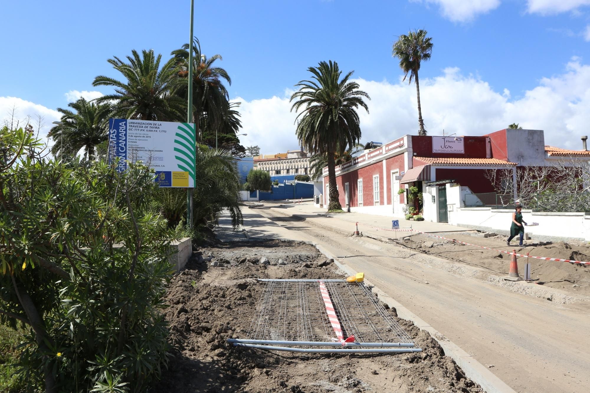 Obras paralizadas de Tafira (ALEJANDRO RAMOS)