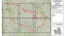 Mapa de la ampliación zona El Hito
