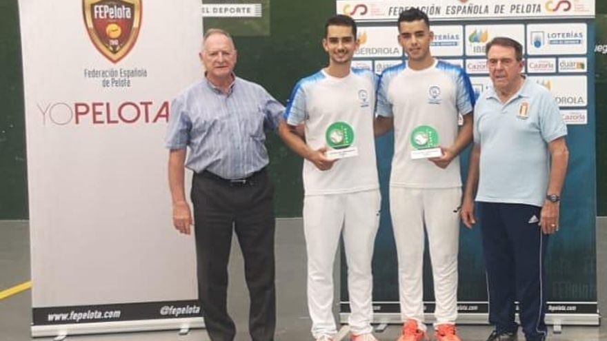 Guti Vidal, Adrián León y Hugo León, convocados para el Mundial de Pelota