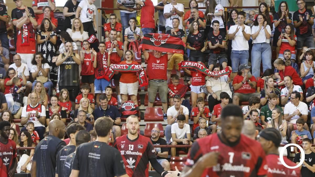 Grada ambiente del Unicaja - Covirán Granada