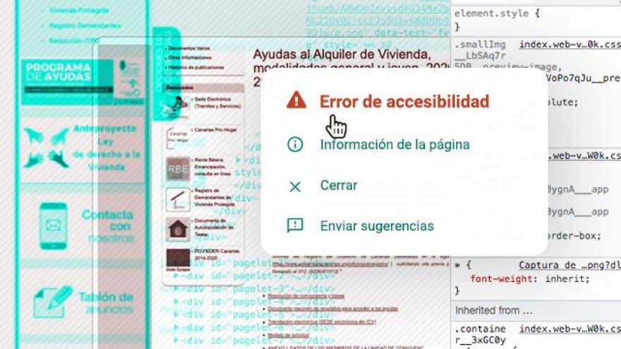 La Administración aleja a la población más vulnerable de sus propias ayudas con webs confusas e inaccesibles