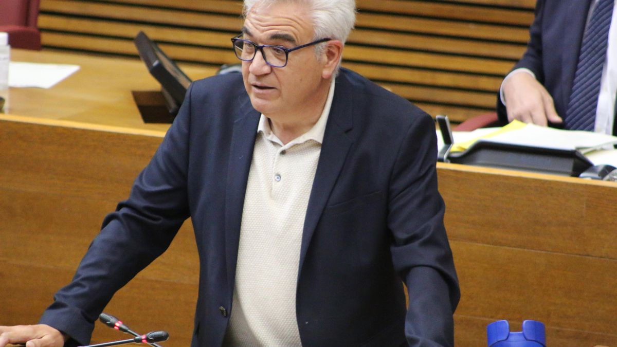 Silverio Tena, diputado de Compromís en las Corts Valencianes.