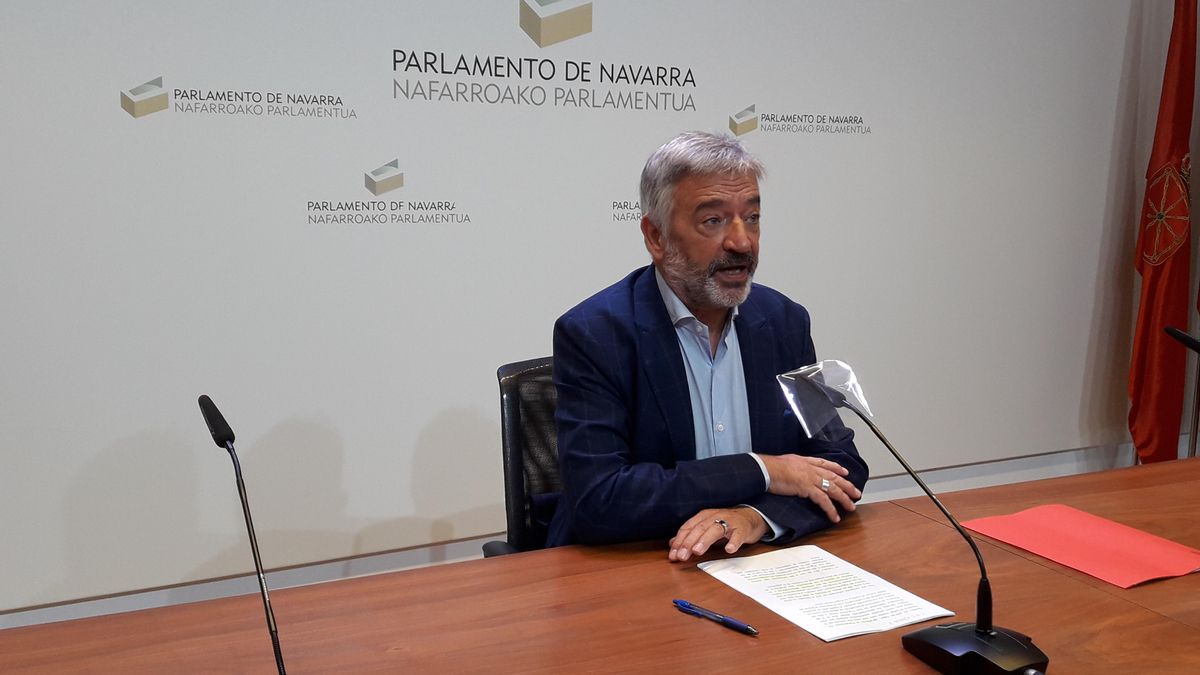 Archivo - El senador autonómico por Navarra, Koldo Martínez (Geroa Bai)