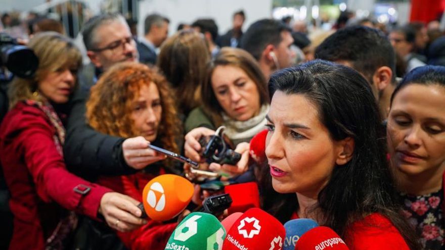 La portavoz de Vox en la Comunidad de Madrid Rocío Monasterio.