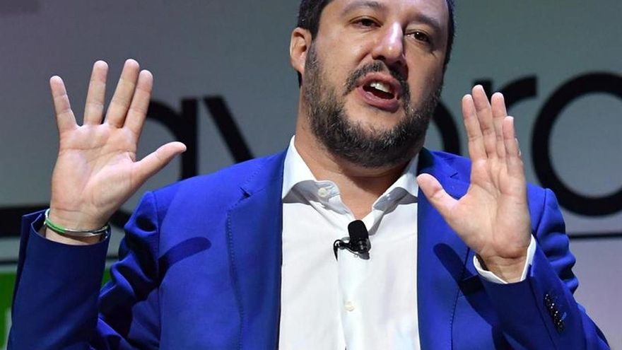 Salvini apuesta por levantar el embargo a Libia para frenar la inmigración
