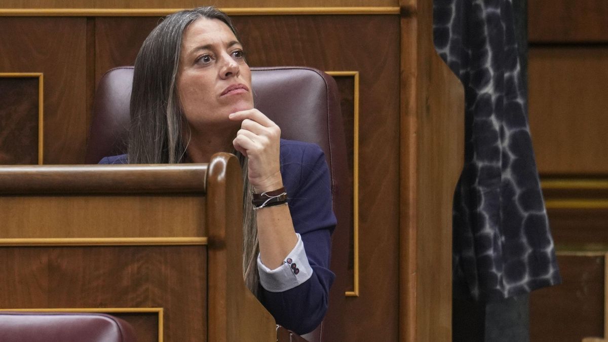 Imagen de archivo de la diputada de JxCat Míriam Nogueras en el Congreso de los Diputados.