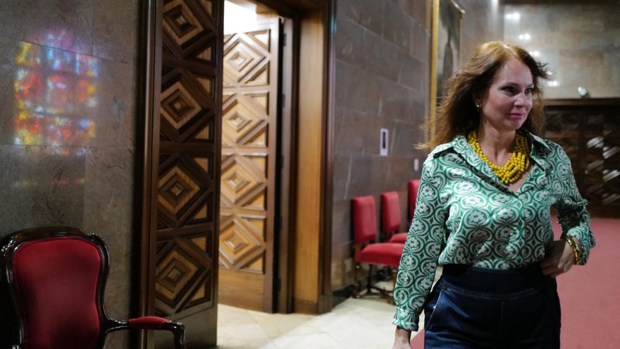 Carmen Herrarte, concejala de Ciudadanos en el Ayuntamiento de Zaragoza.