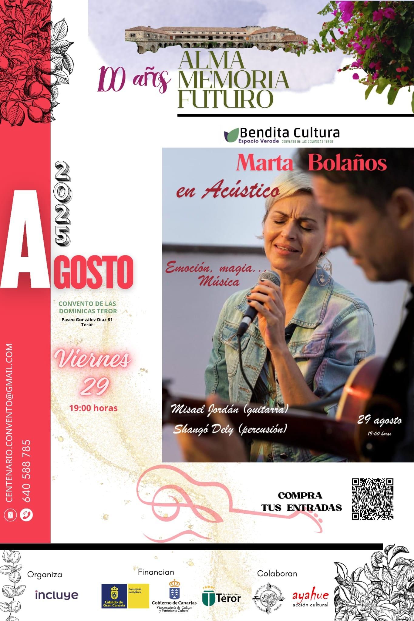 Concierto en el concierto de Las Dominicas de Teror.