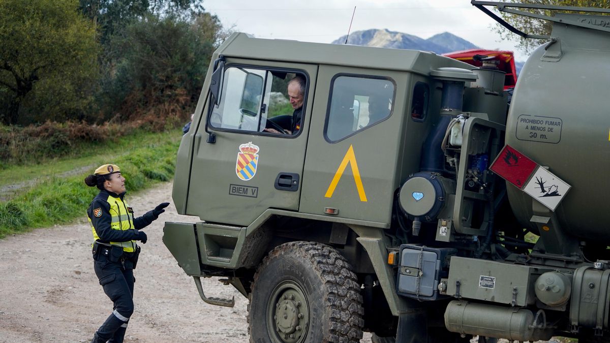 La UME y la Policía Nacional han estado coordinados en todo momento en las labores de búsqueda de Mari Trini y Beatriz.